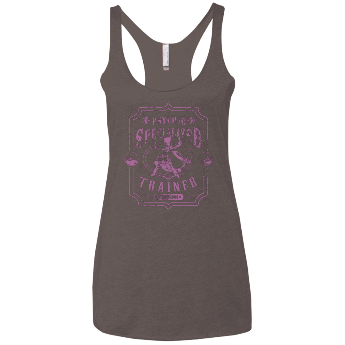 T-Shirts Macchiato / X-Small Psychic Specialized Trainer 2 Women's Triblend Racerback Tank