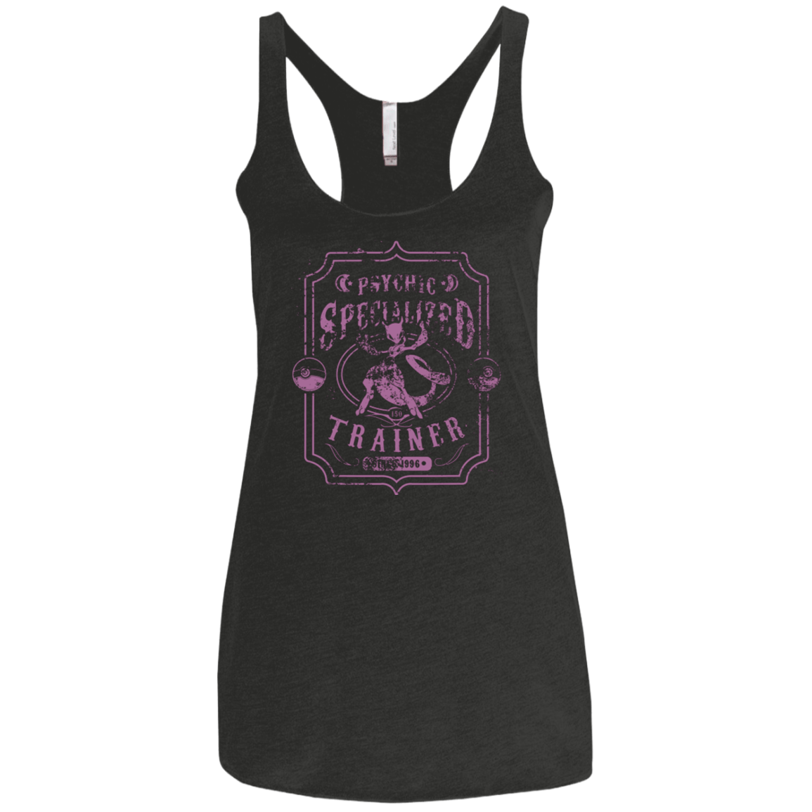 T-Shirts Vintage Black / X-Small Psychic Specialized Trainer 2 Women's Triblend Racerback Tank