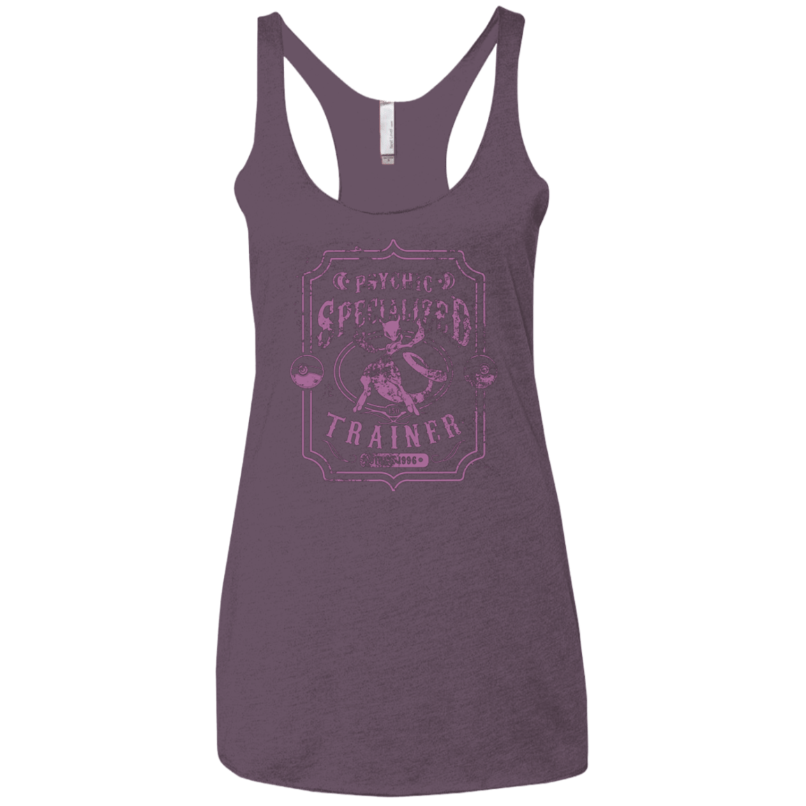 T-Shirts Vintage Purple / X-Small Psychic Specialized Trainer 2 Women's Triblend Racerback Tank