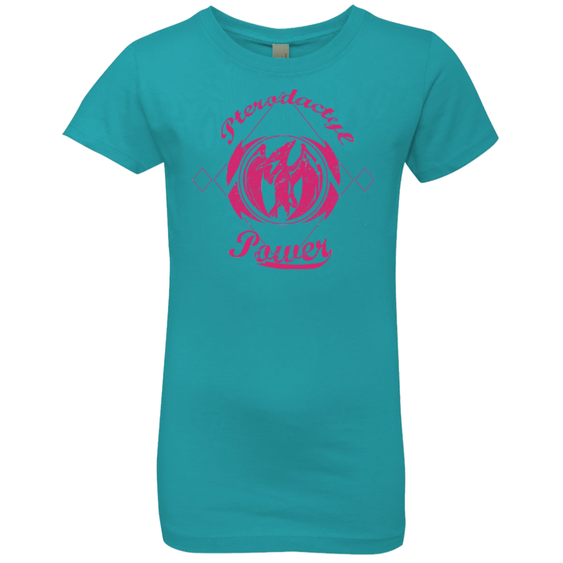 T-Shirts Tahiti Blue / YXS Pterodactyl Girls Premium T-Shirt