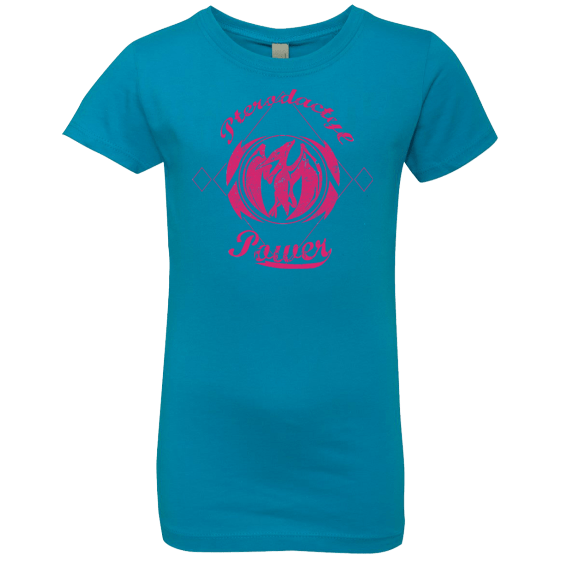 T-Shirts Turquoise / YXS Pterodactyl Girls Premium T-Shirt