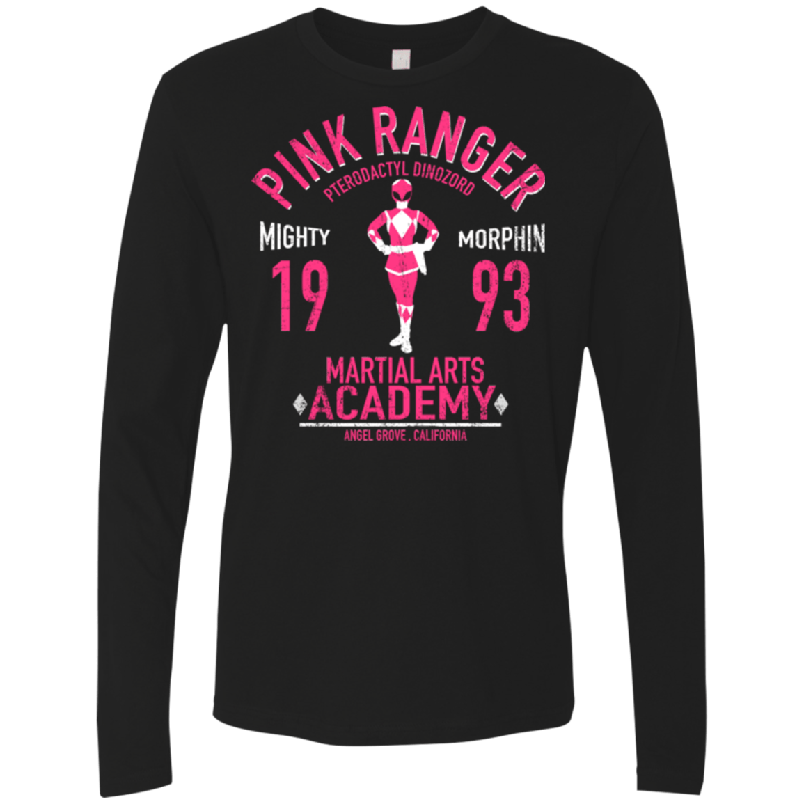 T-Shirts Black / Small Pterodactyl Ranger Men's Premium Long Sleeve