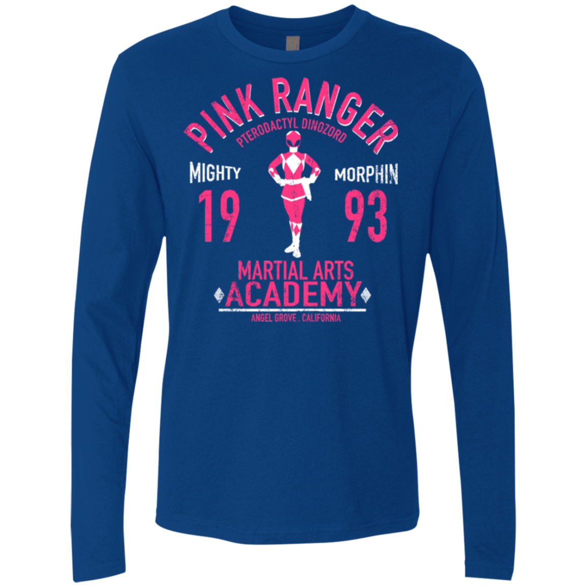T-Shirts Royal / Small Pterodactyl Ranger Men's Premium Long Sleeve