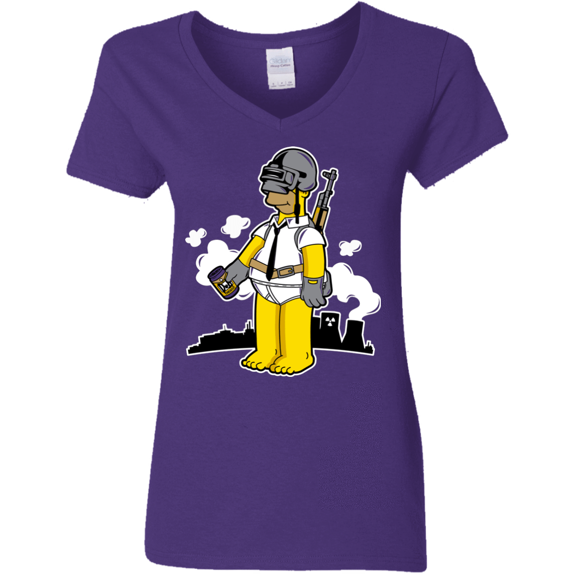 T-Shirts Purple / S PUB'N Women's V-Neck T-Shirt