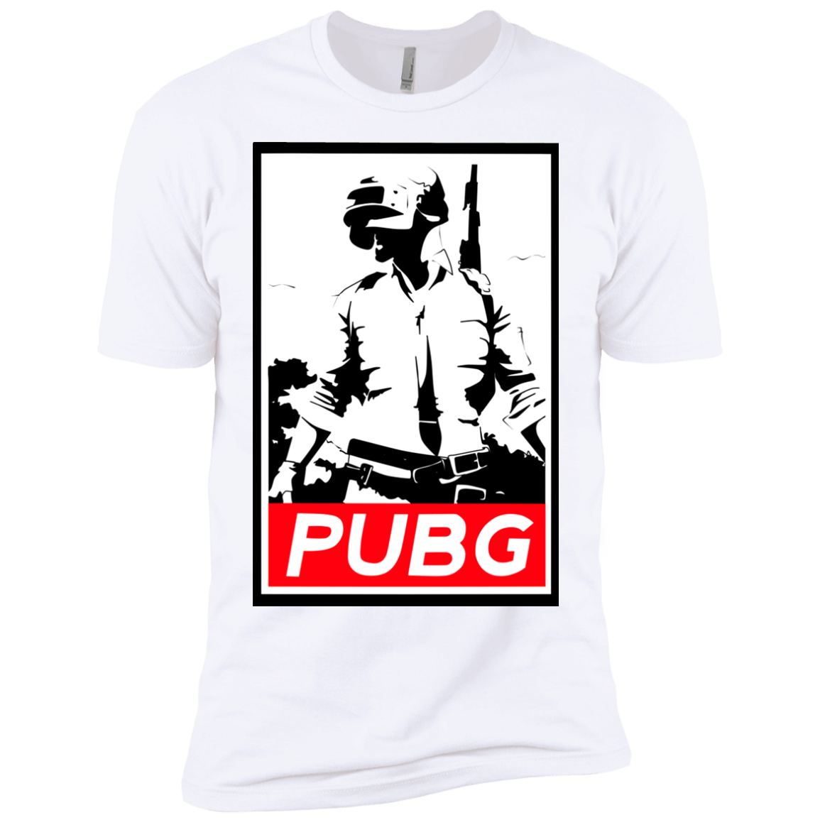 T-Shirts White / YXS PUBG Boys Premium T-Shirt