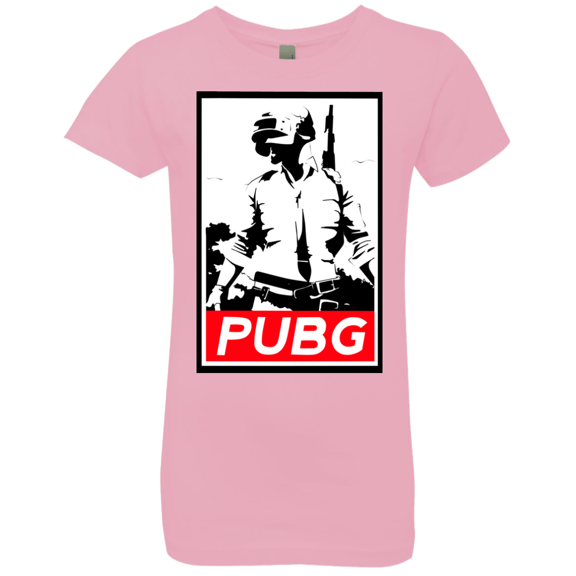 T-Shirts Light Pink / YXS PUBG Girls Premium T-Shirt