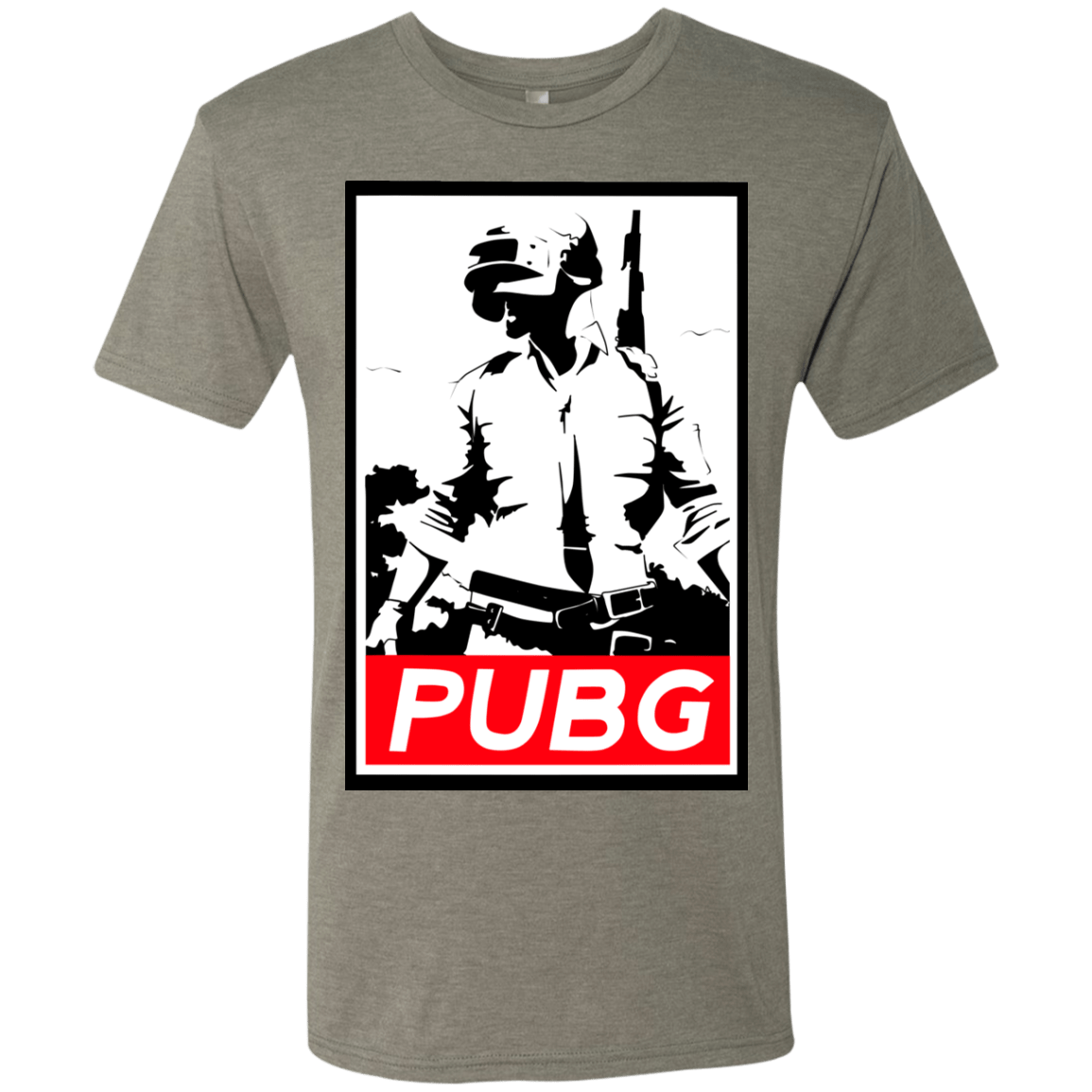 T-Shirts Venetian Grey / Small PUBG Men's Triblend T-Shirt