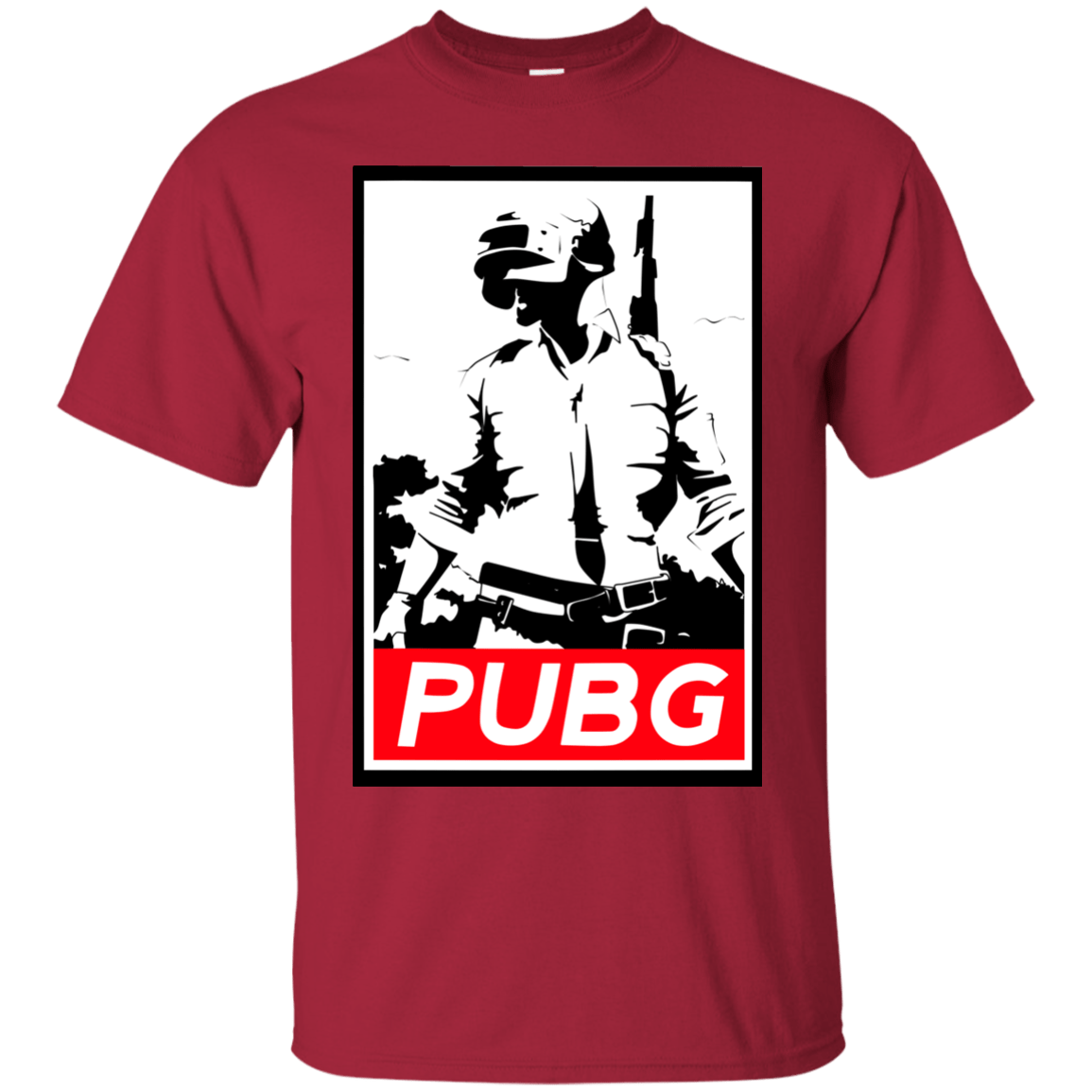 T-Shirts Cardinal / Small PUBG T-Shirt