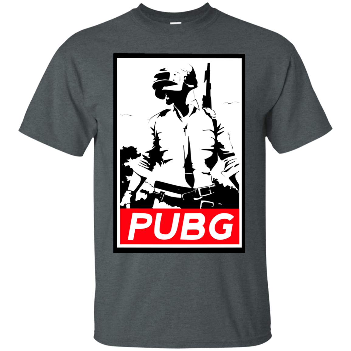 T-Shirts Dark Heather / Small PUBG T-Shirt