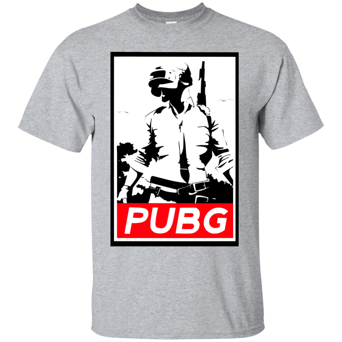 T-Shirts Sport Grey / Small PUBG T-Shirt