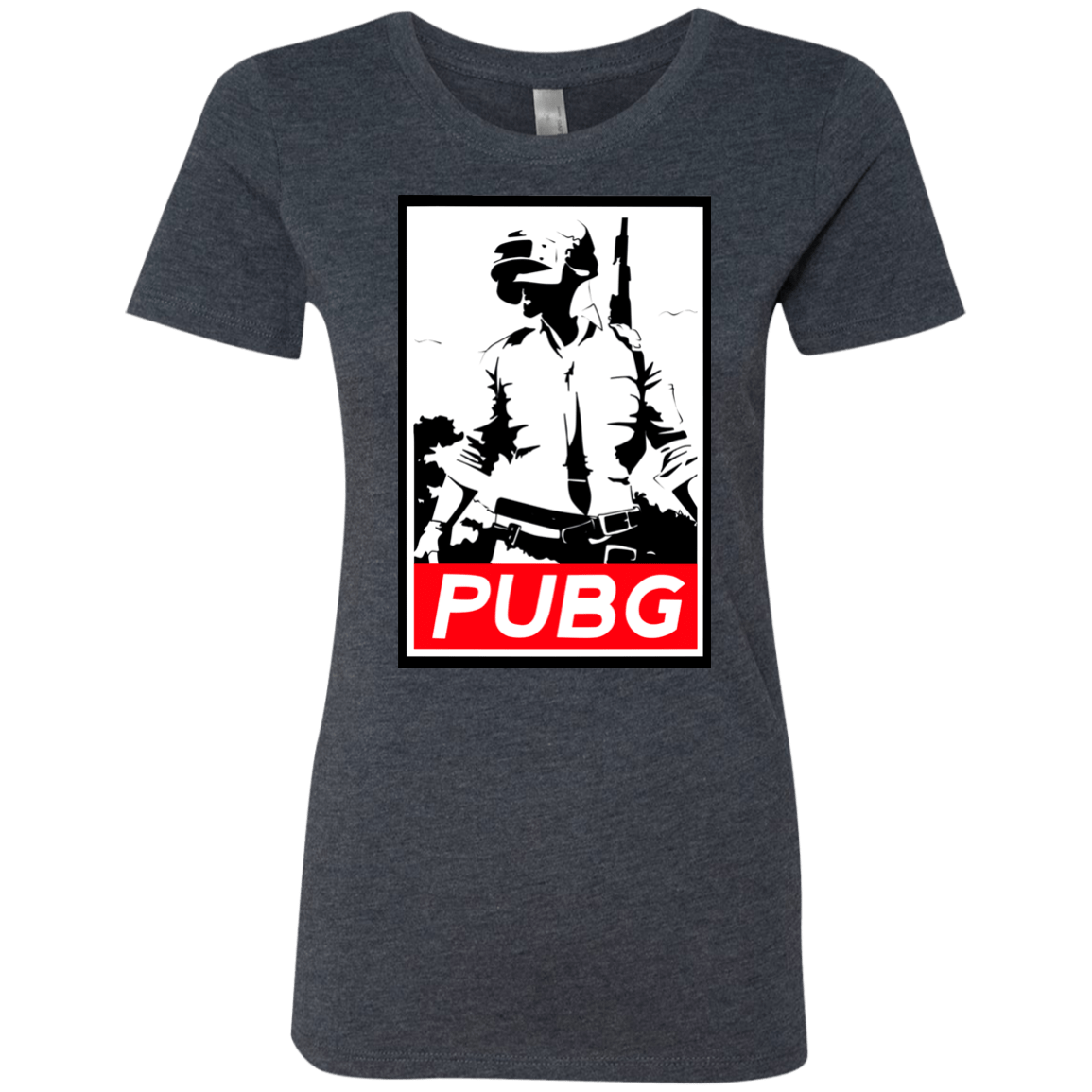 T-Shirts Vintage Navy / Small PUBG Women's Triblend T-Shirt