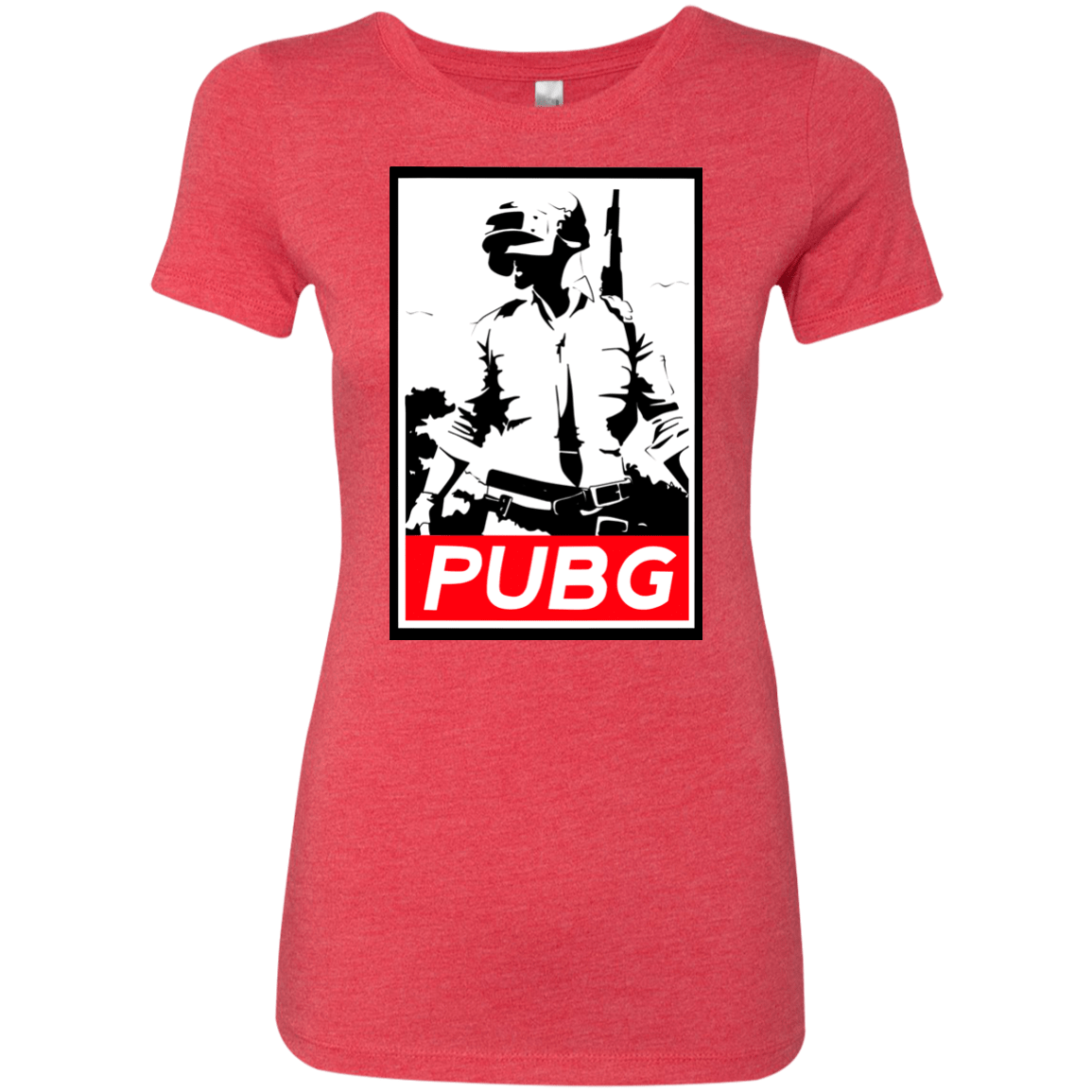T-Shirts Vintage Red / Small PUBG Women's Triblend T-Shirt