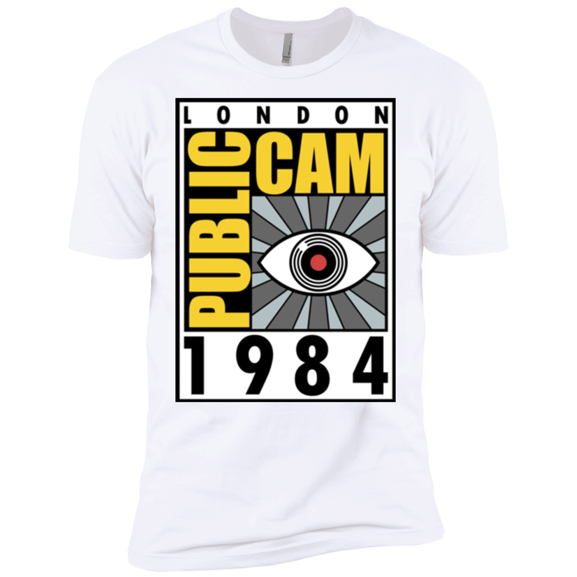 T-Shirts White / X-Small Public Cam Men's Premium T-Shirt