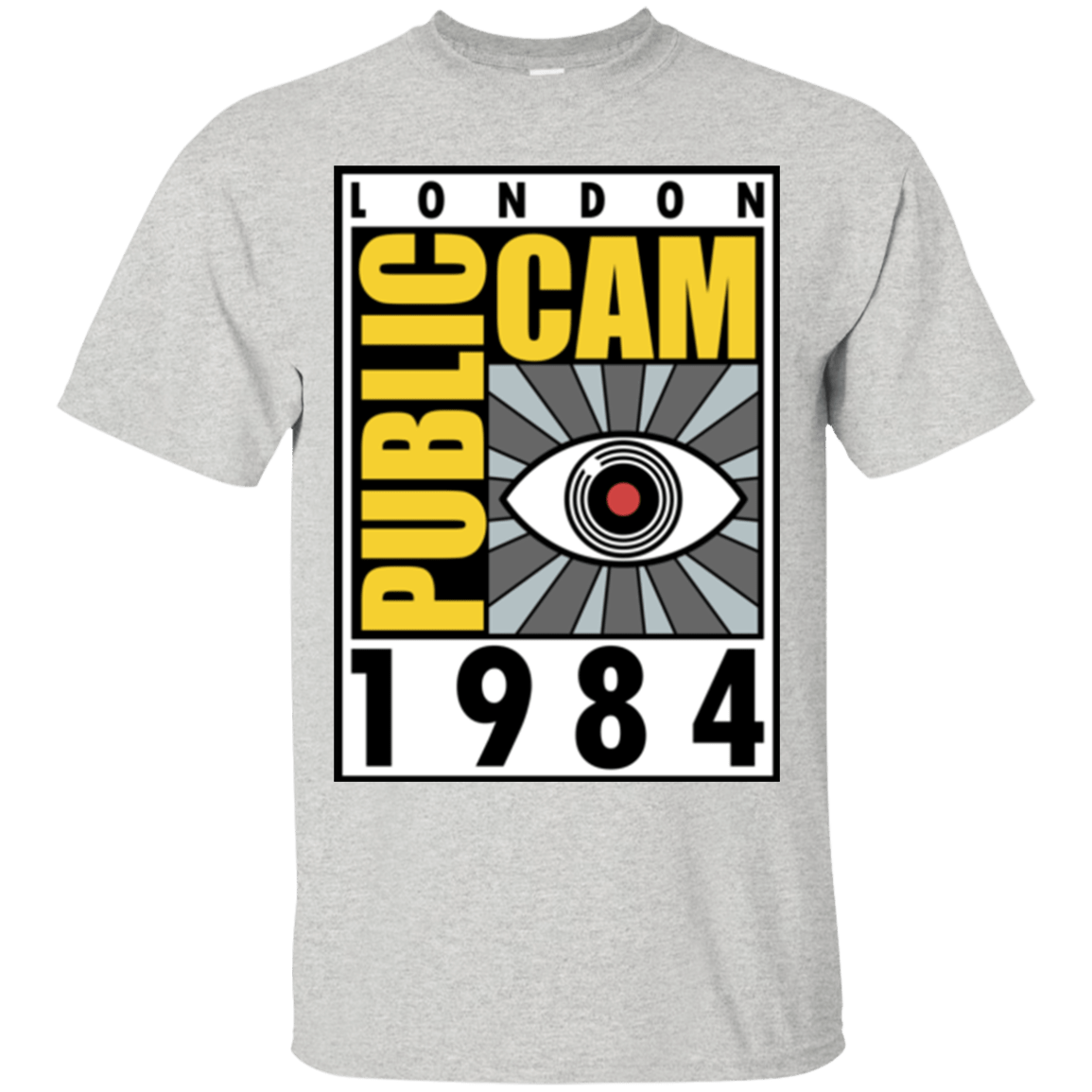 T-Shirts Ash / Small Public Cam T-Shirt