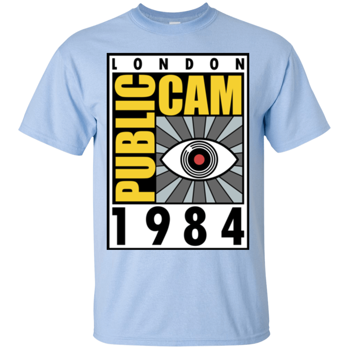 T-Shirts Light Blue / Small Public Cam T-Shirt