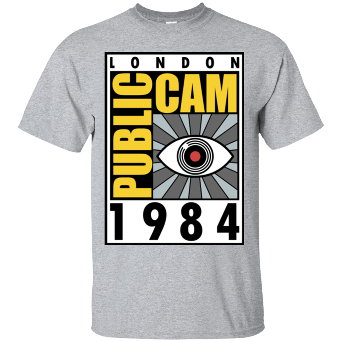 T-Shirts Sport Grey / Small Public Cam T-Shirt