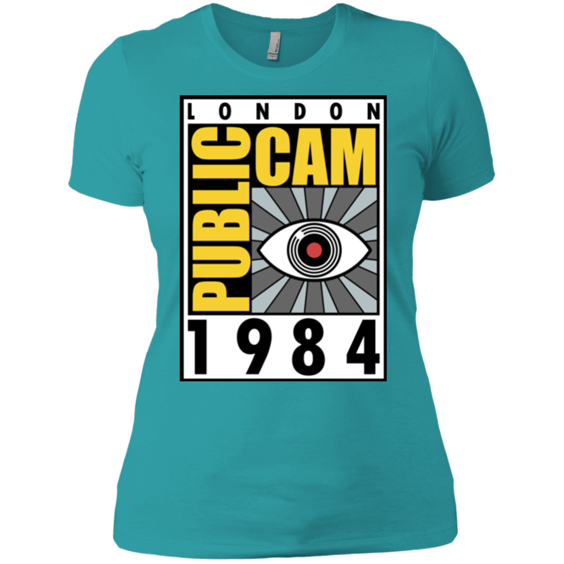 T-Shirts Tahiti Blue / X-Small Public Cam Women's Premium T-Shirt