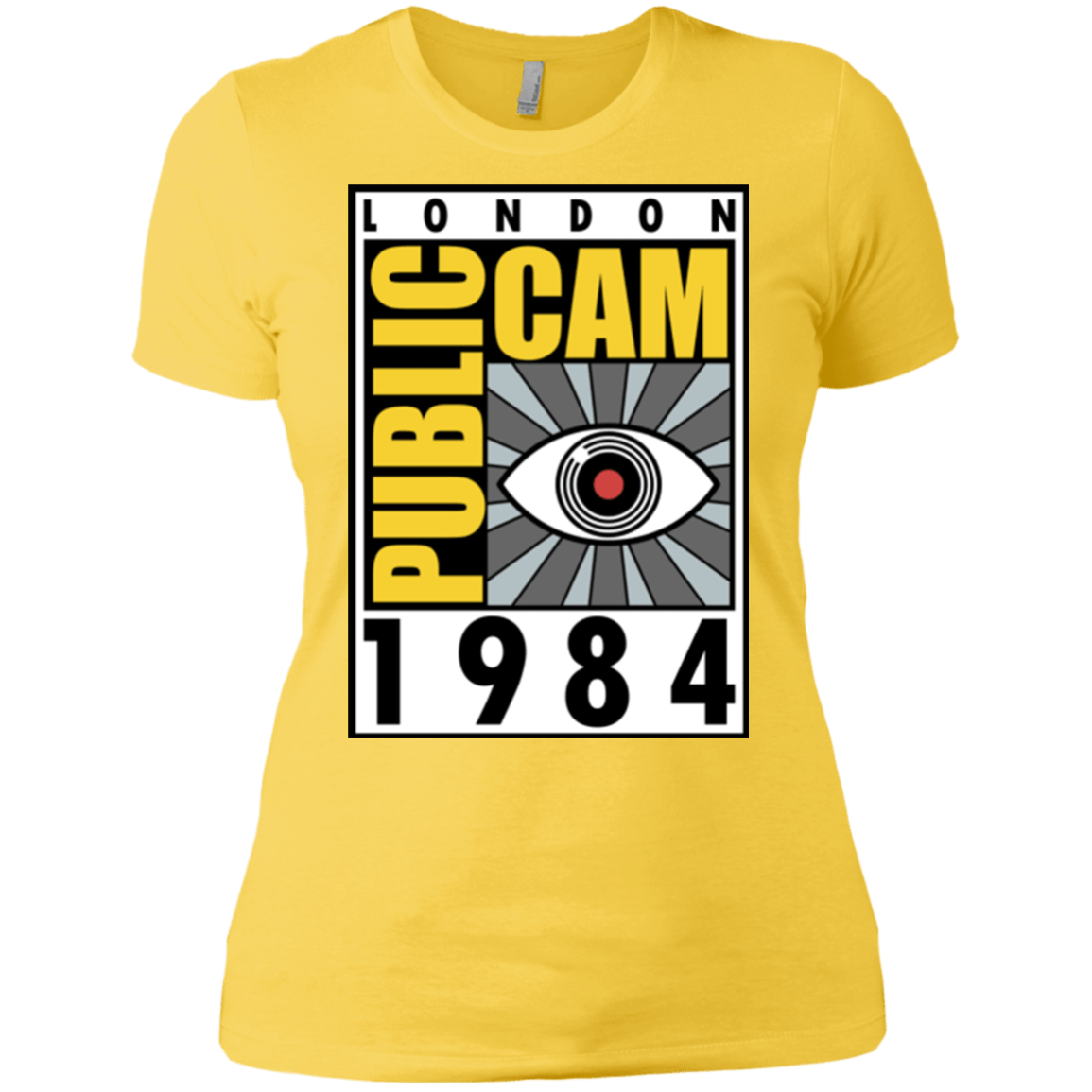T-Shirts Vibrant Yellow / X-Small Public Cam Women's Premium T-Shirt
