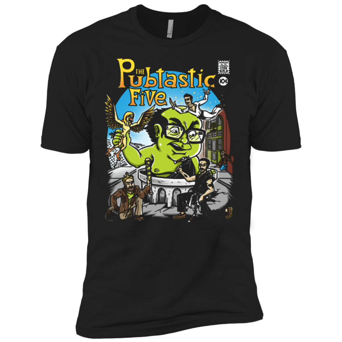 T-Shirts Black / X-Small Pubtastic 4 Men's Premium T-Shirt