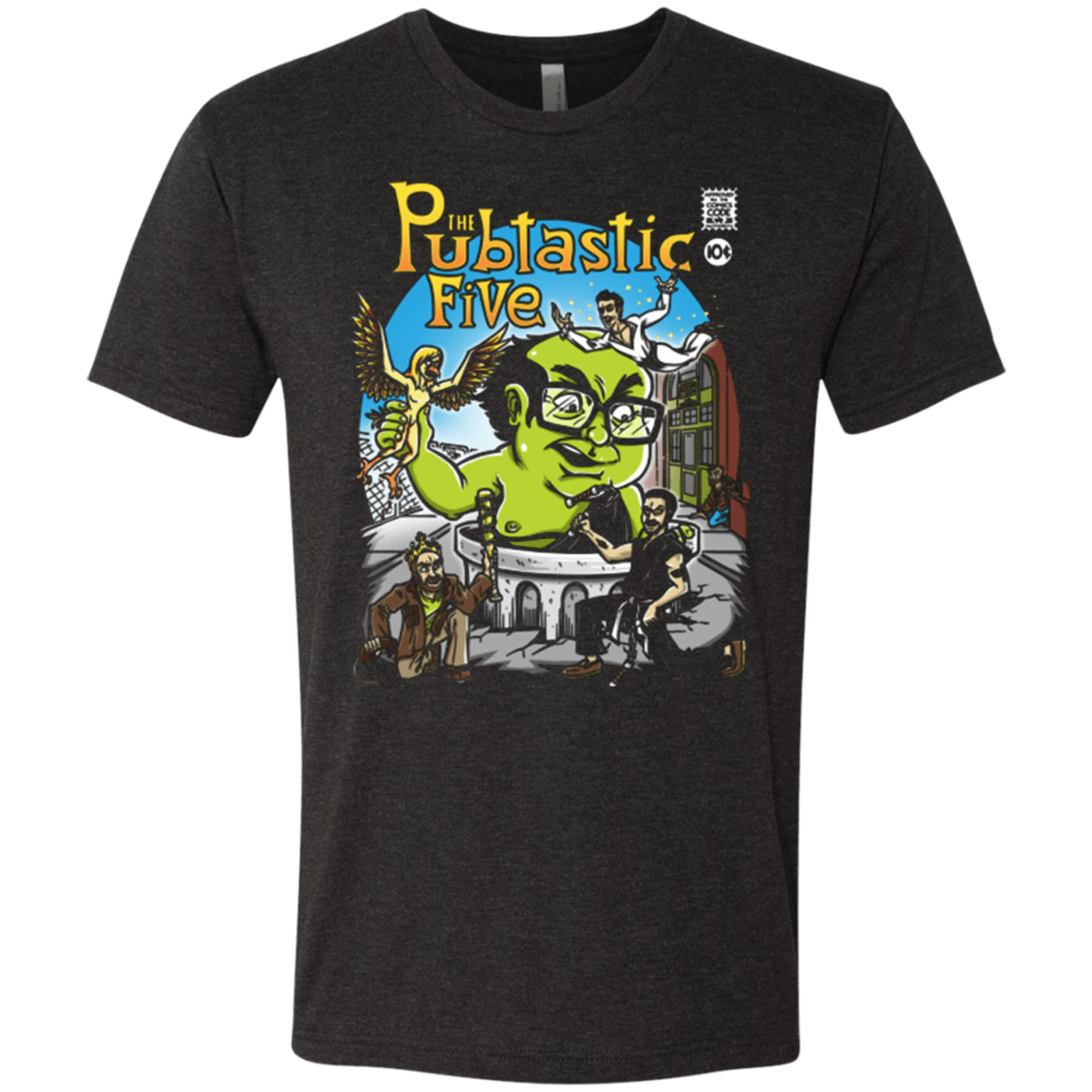 T-Shirts Vintage Black / Small Pubtastic 4 Men's Triblend T-Shirt