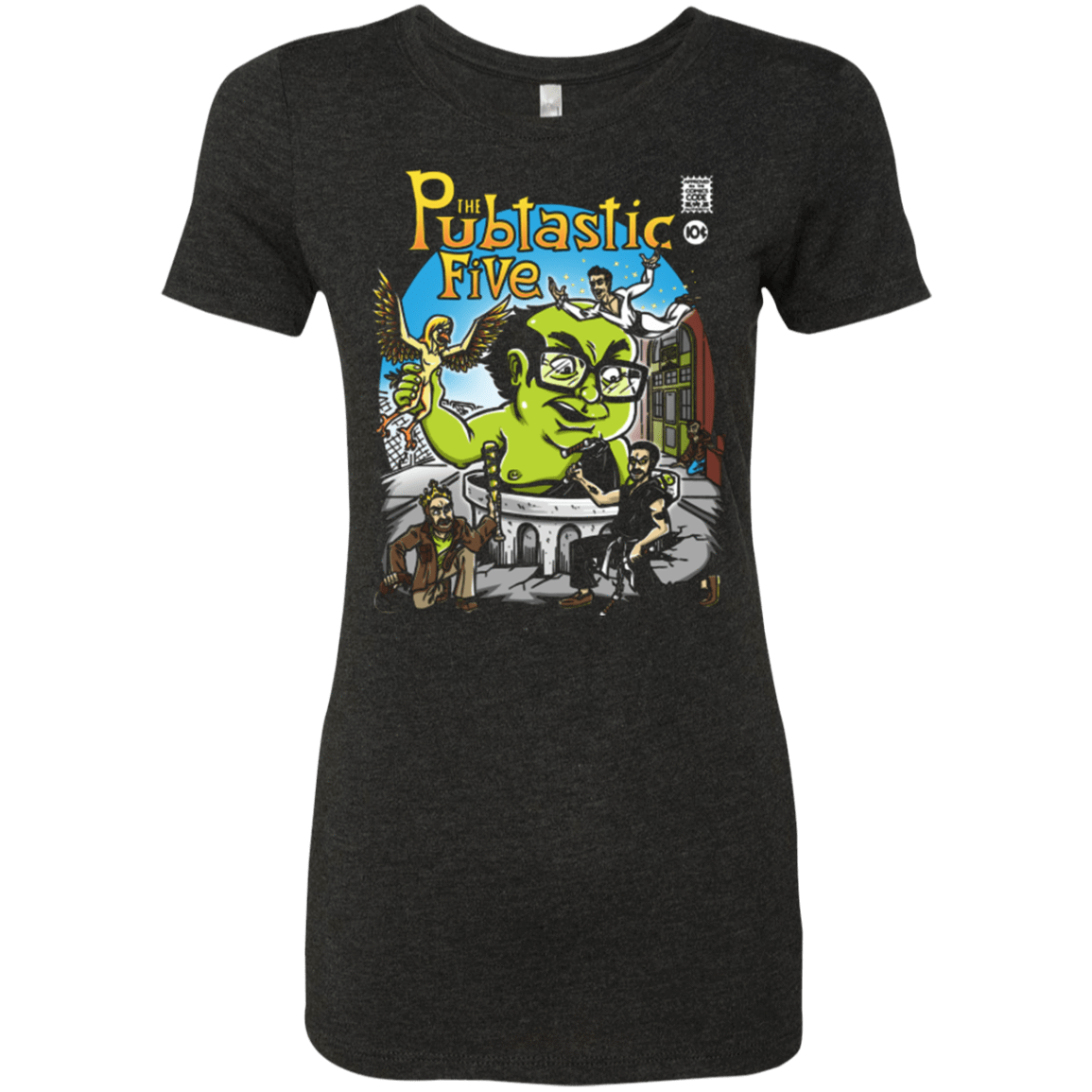 T-Shirts Vintage Black / Small Pubtastic 4 Women's Triblend T-Shirt