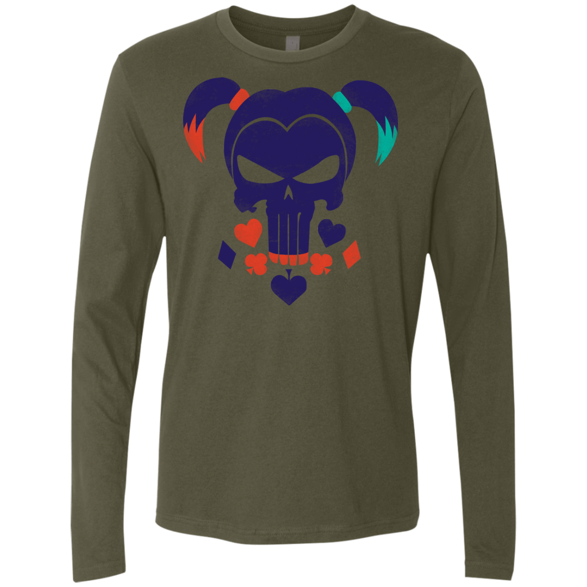 T-Shirts Military Green / Small PUDDINSHER Men's Premium Long Sleeve