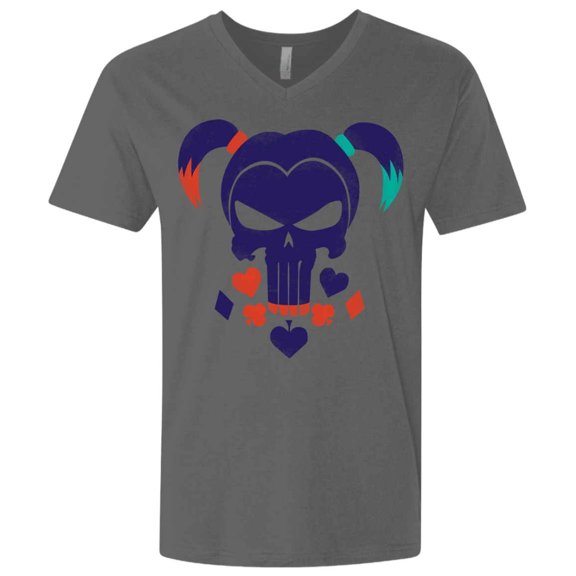 T-Shirts Heavy Metal / X-Small PUDDINSHER Men's Premium V-Neck