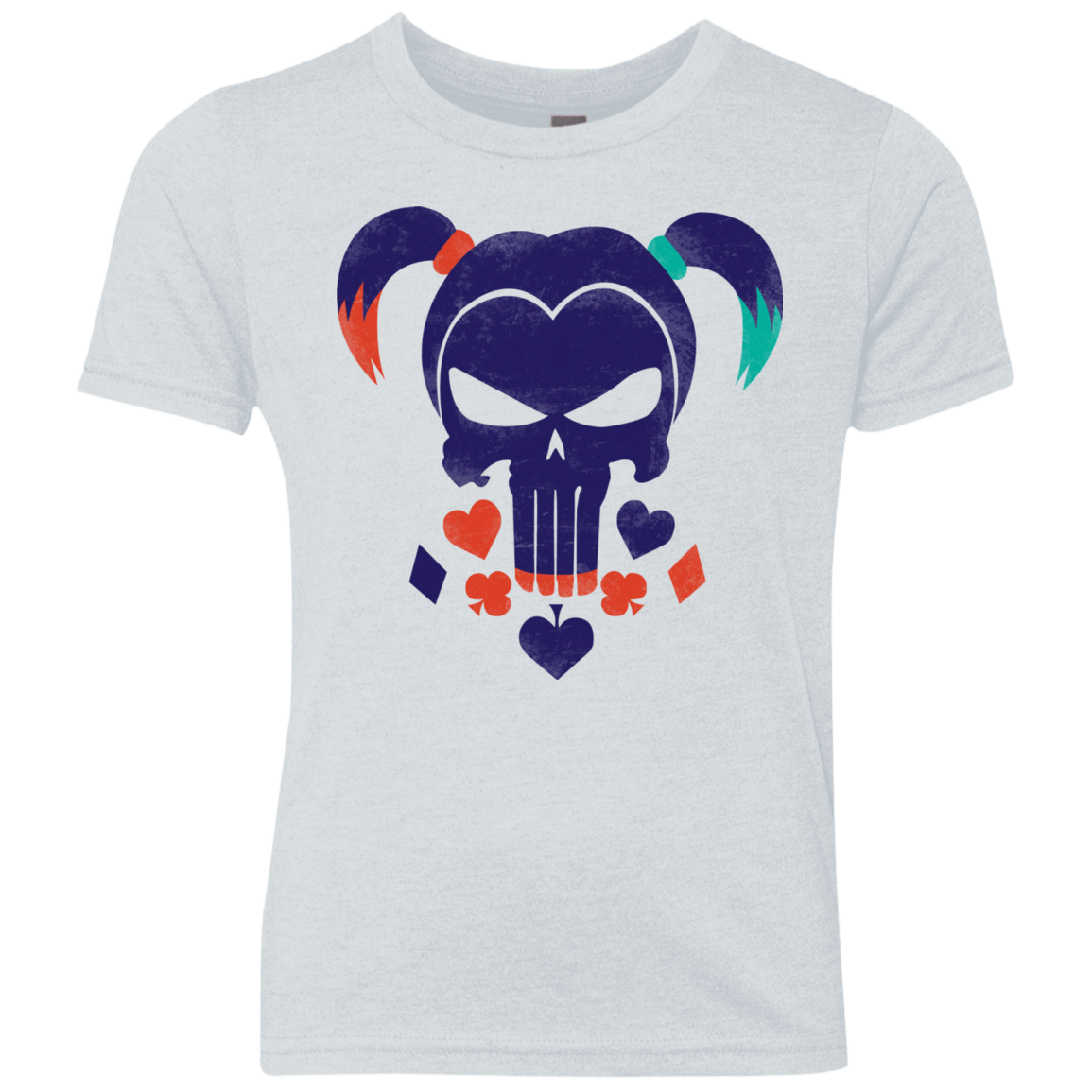 T-Shirts Heather White / YXS PUDDINSHER Youth Triblend T-Shirt