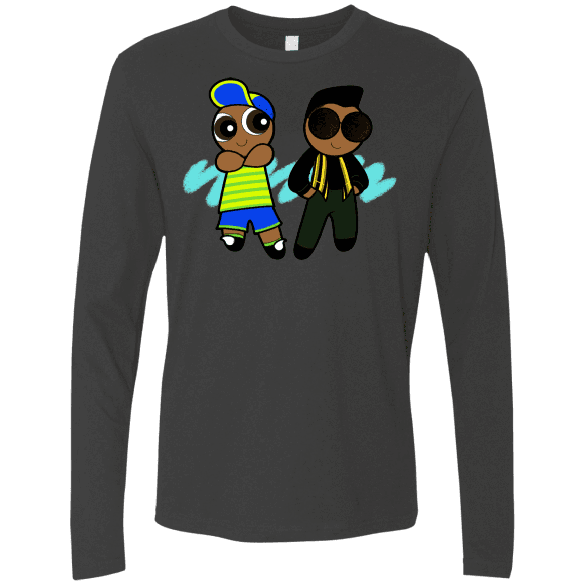 T-Shirts Heavy Metal / S Puff Prince Men's Premium Long Sleeve