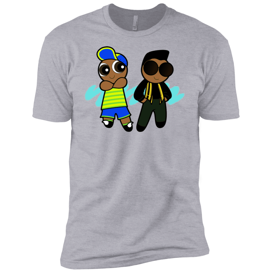 T-Shirts Heather Grey / X-Small Puff Prince Men's Premium T-Shirt