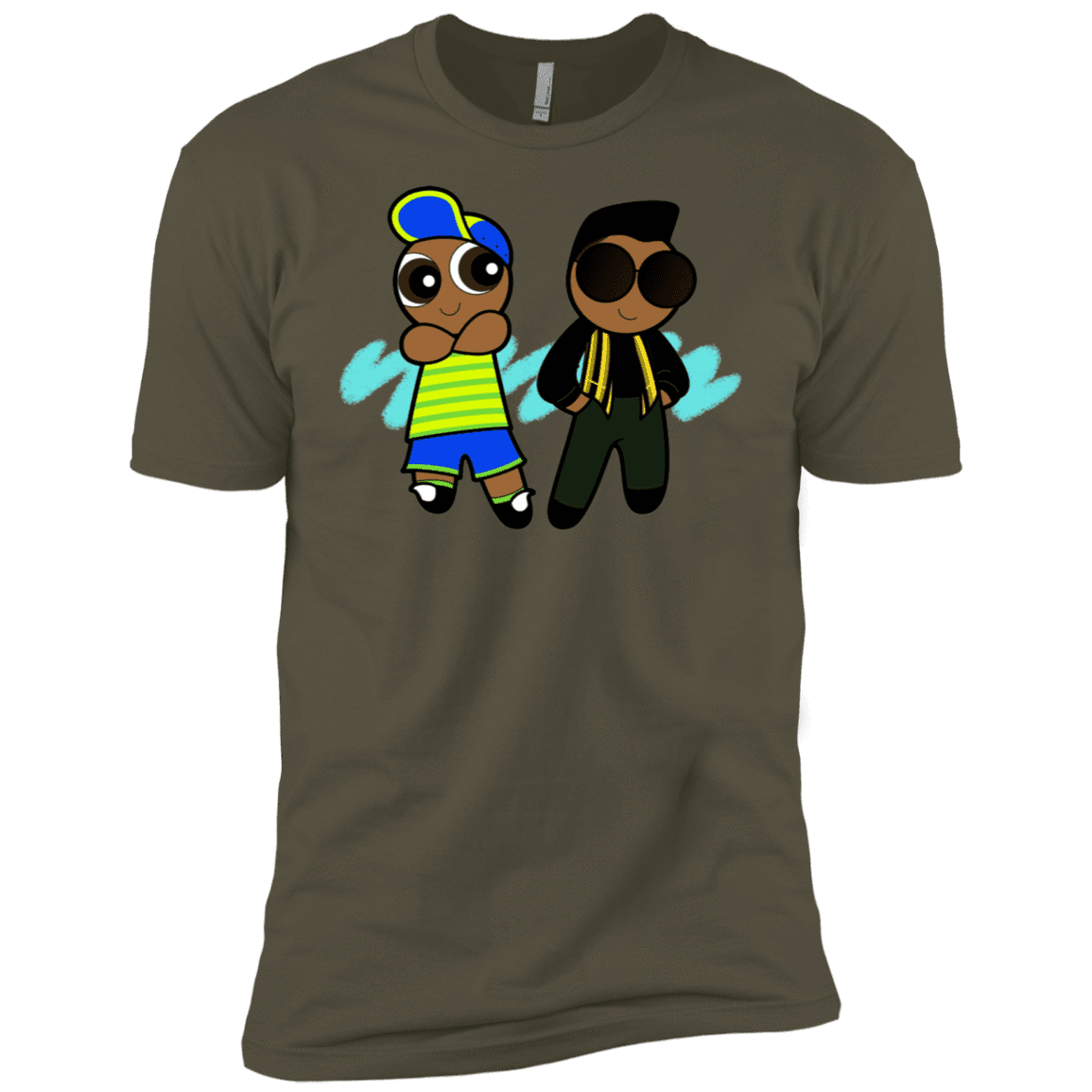 T-Shirts Military Green / X-Small Puff Prince Men's Premium T-Shirt