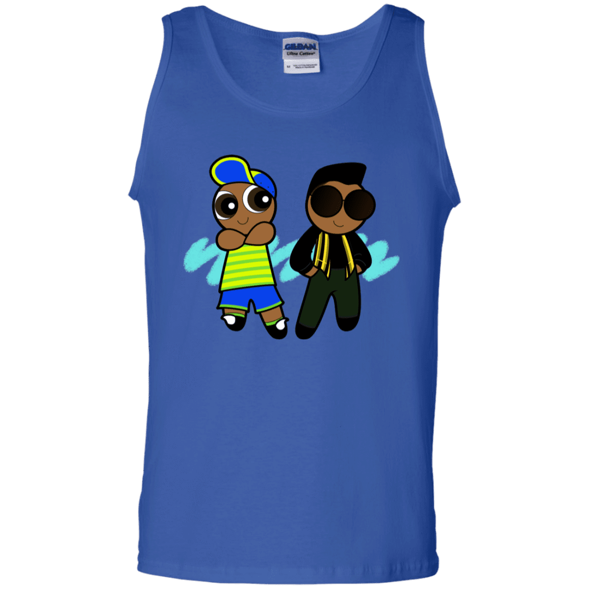 T-Shirts Royal / S Puff Prince Men's Tank Top