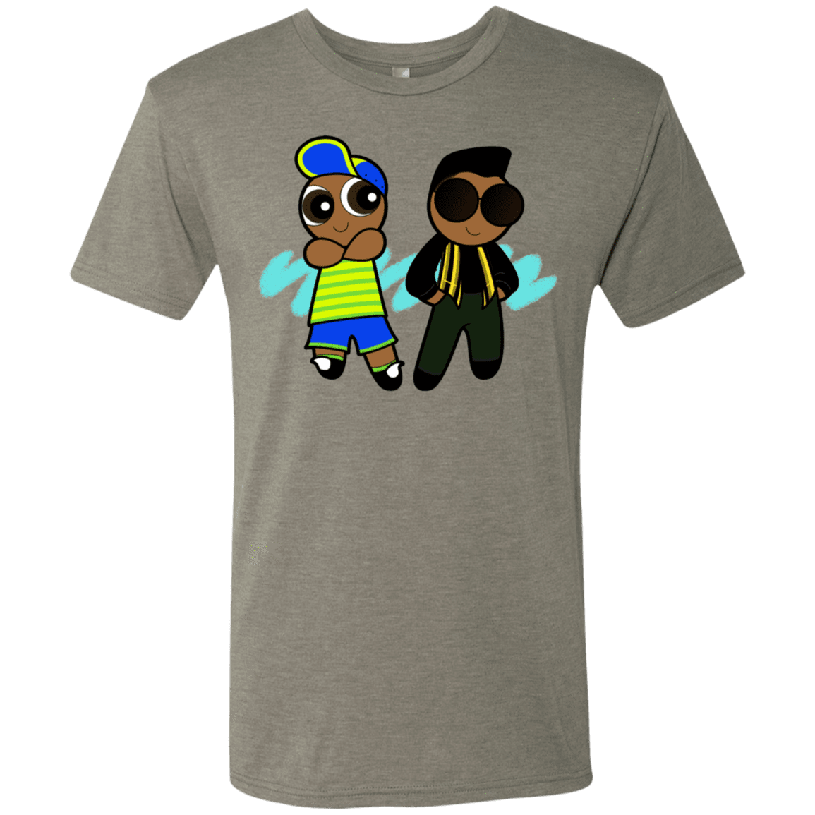 T-Shirts Venetian Grey / S Puff Prince Men's Triblend T-Shirt