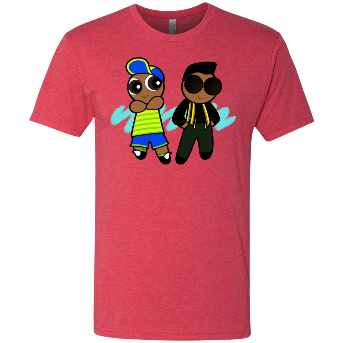 T-Shirts Vintage Red / S Puff Prince Men's Triblend T-Shirt