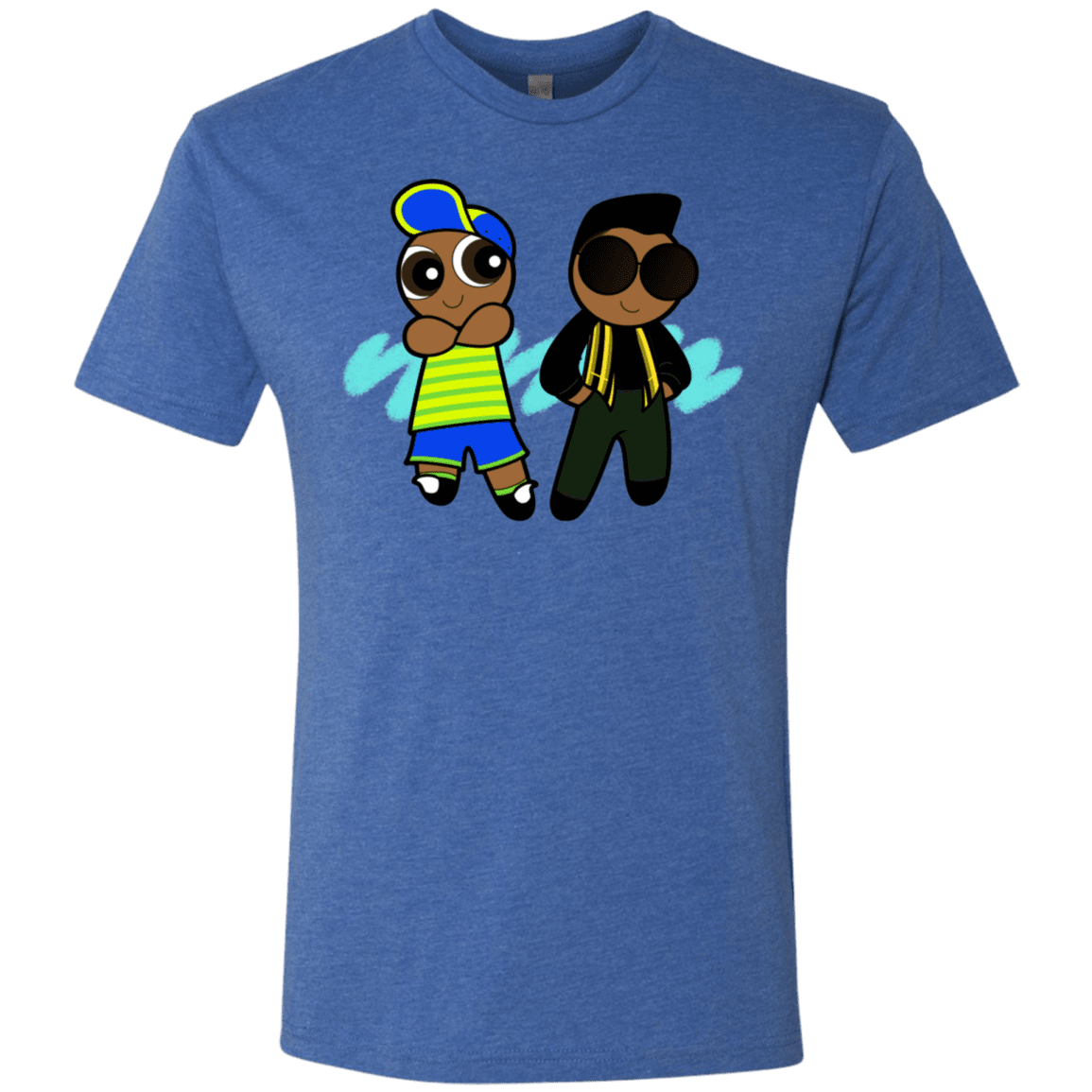 T-Shirts Vintage Royal / S Puff Prince Men's Triblend T-Shirt