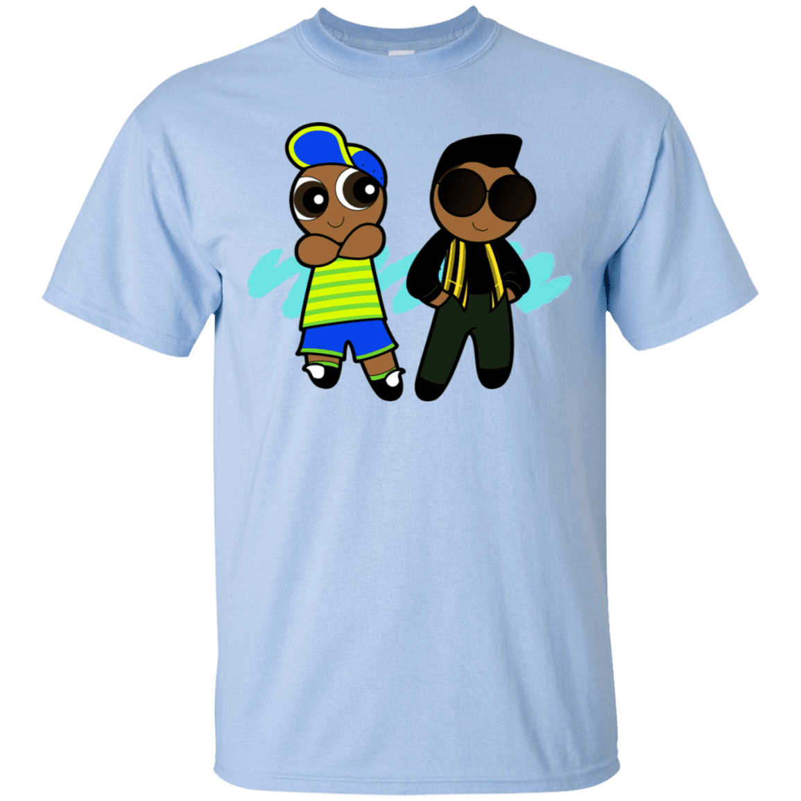 T-Shirts Light Blue / S Puff Prince T-Shirt