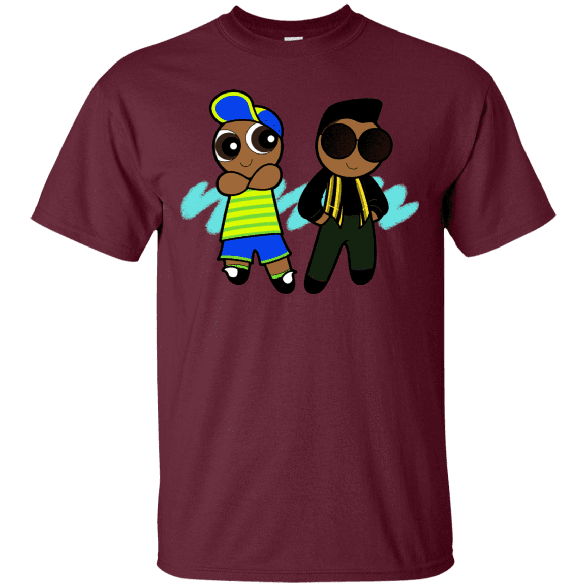 T-Shirts Maroon / S Puff Prince T-Shirt