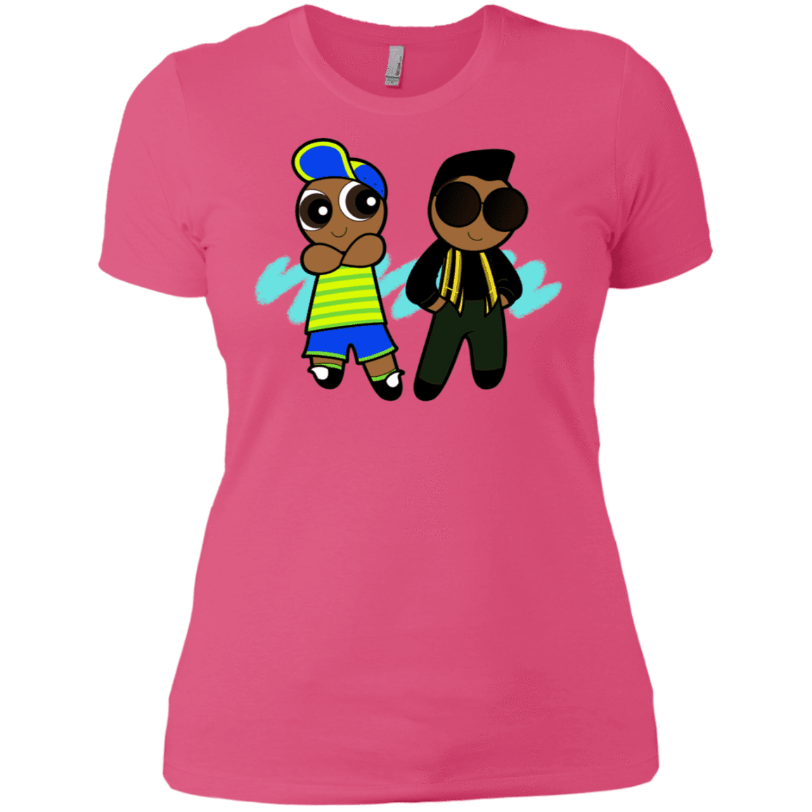 T-Shirts Hot Pink / X-Small Puff Prince Women's Premium T-Shirt