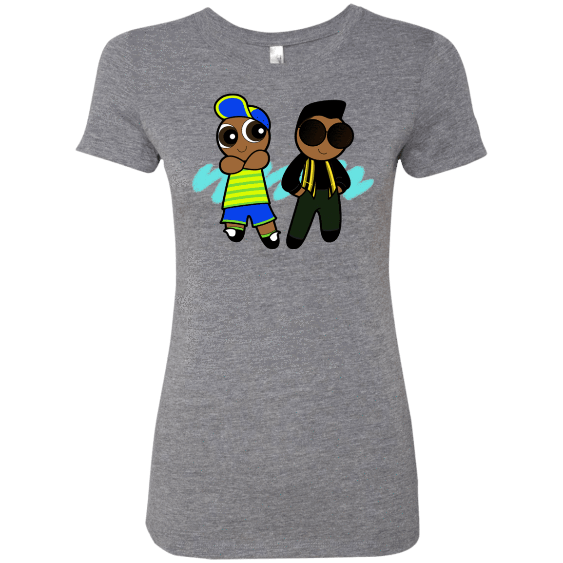 T-Shirts Premium Heather / S Puff Prince Women's Triblend T-Shirt