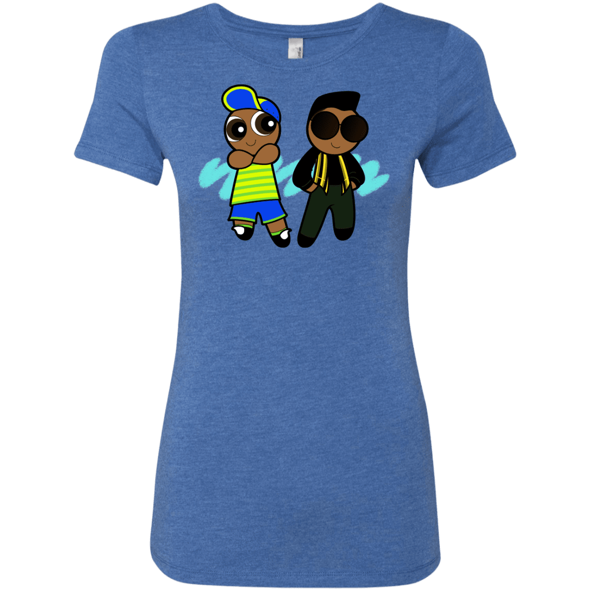 T-Shirts Vintage Royal / S Puff Prince Women's Triblend T-Shirt