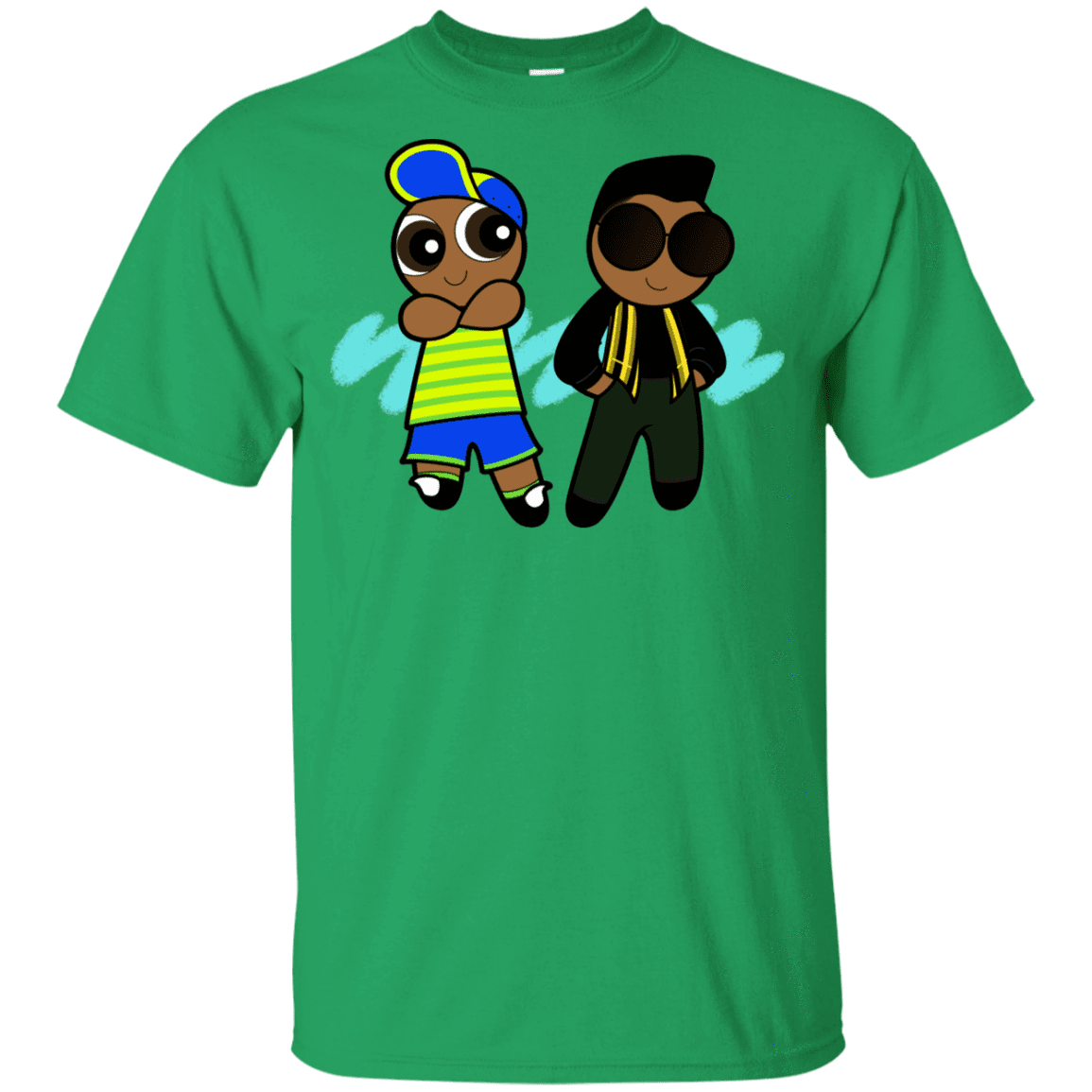 T-Shirts Irish Green / YXS Puff Prince Youth T-Shirt