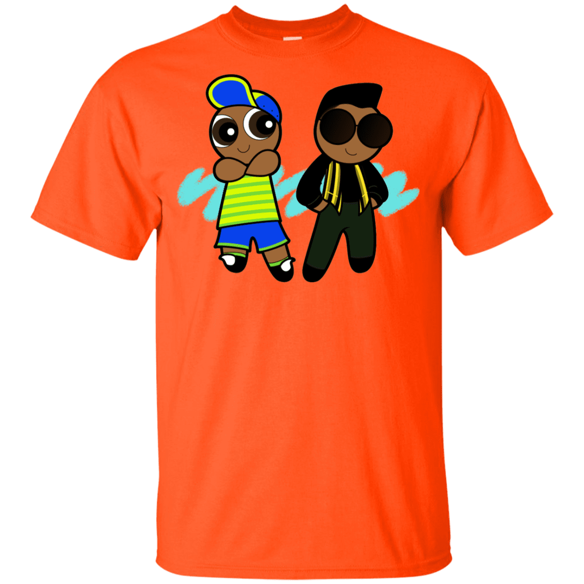 T-Shirts Orange / YXS Puff Prince Youth T-Shirt