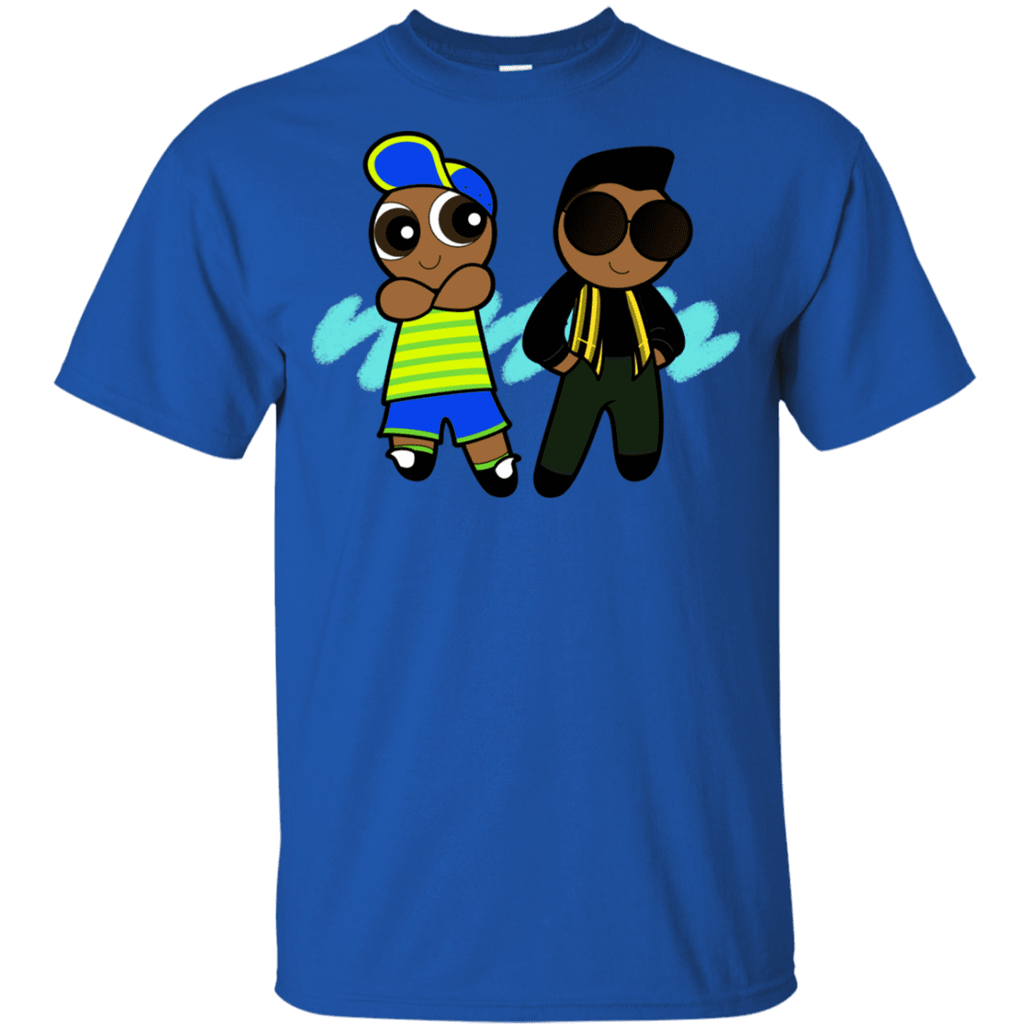 T-Shirts Royal / YXS Puff Prince Youth T-Shirt