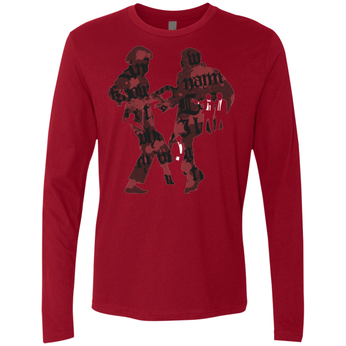 T-Shirts Cardinal / Small Pulp Violence Men's Premium Long Sleeve