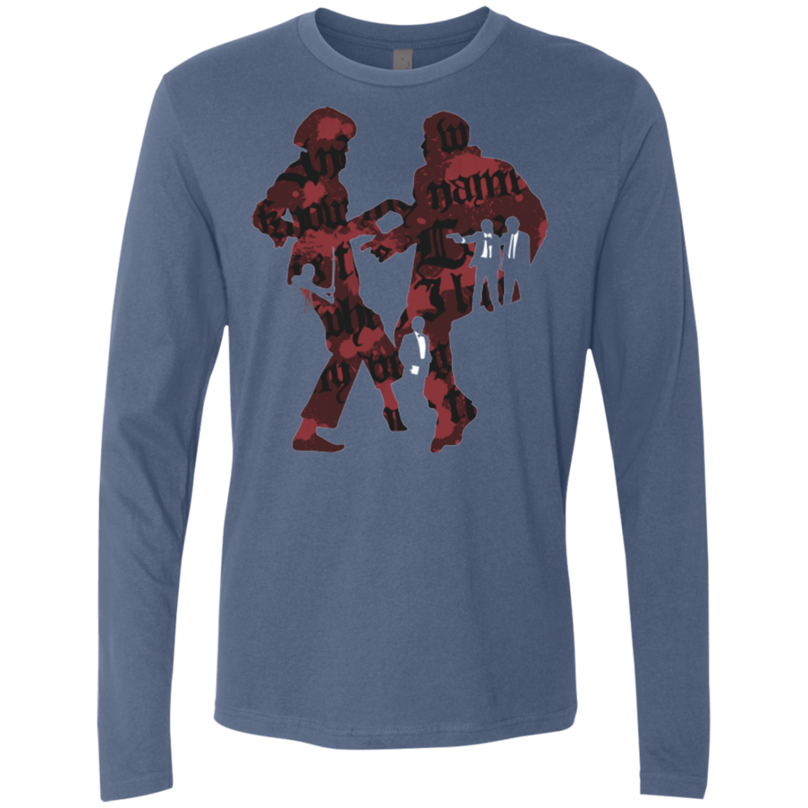 T-Shirts Indigo / Small Pulp Violence Men's Premium Long Sleeve