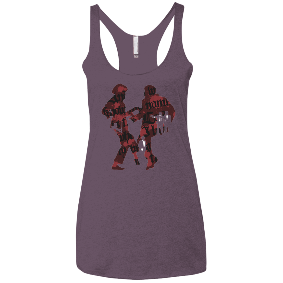 T-Shirts Vintage Purple / X-Small Pulp Violence Women's Triblend Racerback Tank