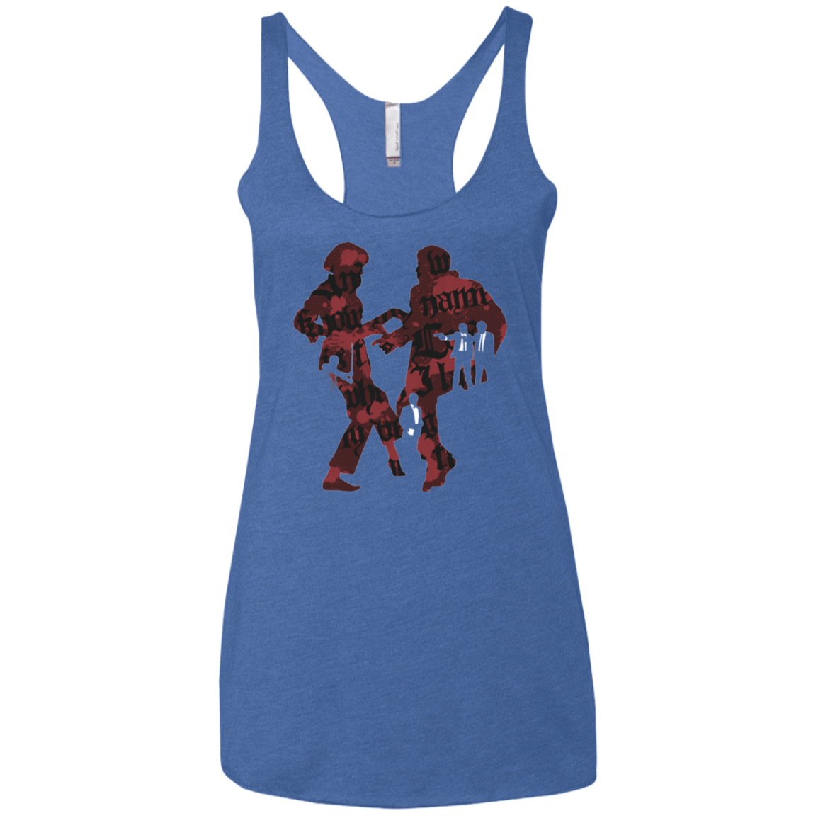 T-Shirts Vintage Royal / X-Small Pulp Violence Women's Triblend Racerback Tank