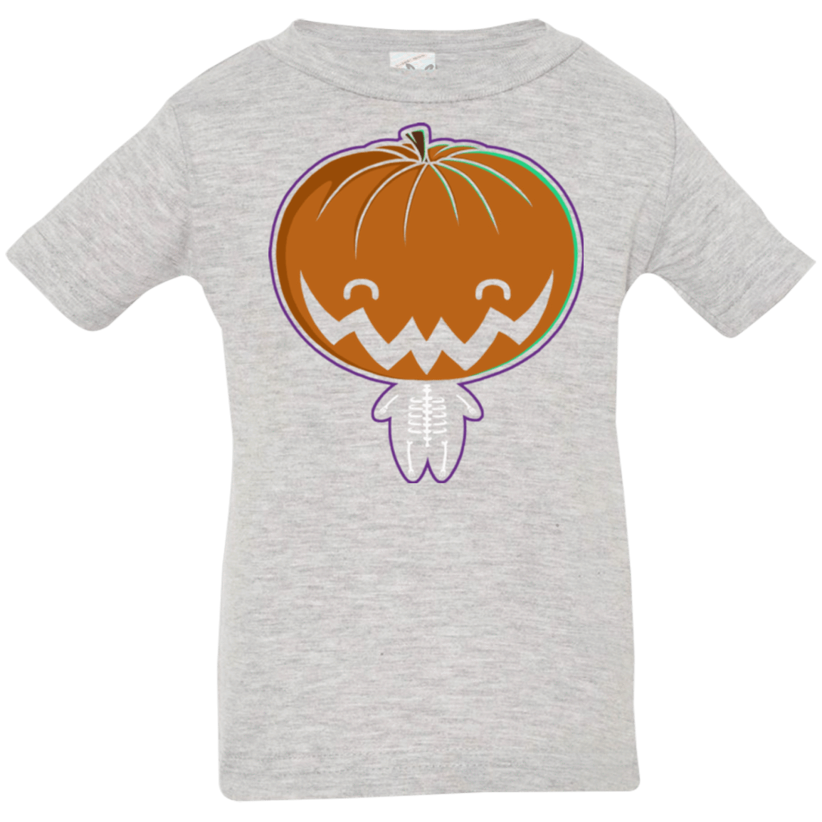 T-Shirts Heather / 6 Months Pumpkin Head Infant Premium T-Shirt
