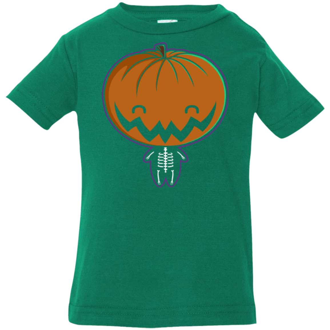 T-Shirts Kelly / 6 Months Pumpkin Head Infant Premium T-Shirt