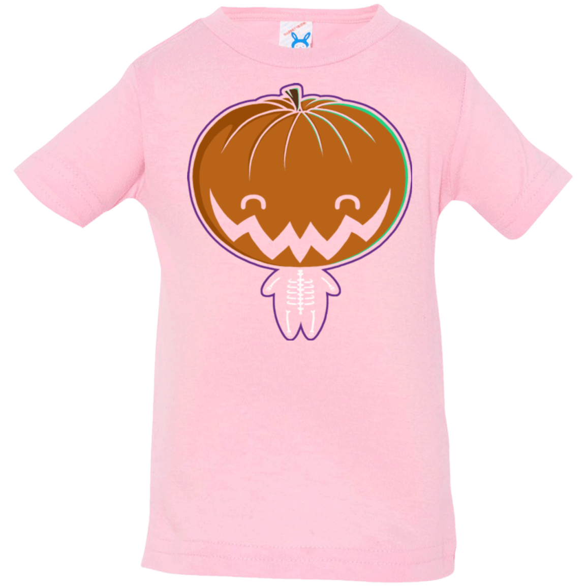 T-Shirts Pink / 6 Months Pumpkin Head Infant Premium T-Shirt